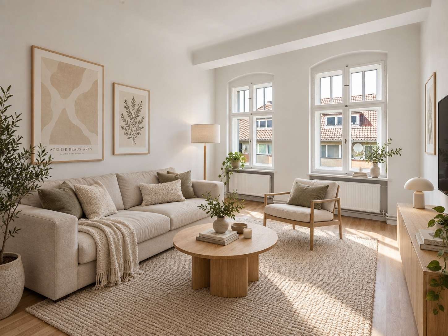 Visualisierung Wohnzimmer