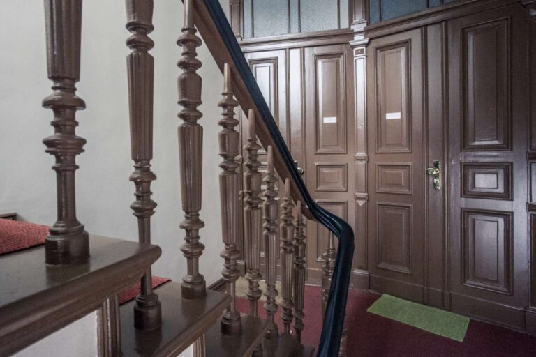 Eingang im Treppenhaus